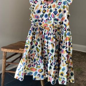 Pink chicken dress, size 7y